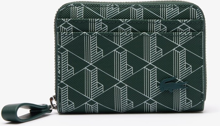 Lacoste Women’s Top Grain Leather Flap Close Wallet - One Size
