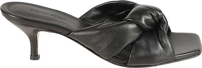 Fabiana Filippi Twisted Slip-On Sandals