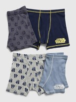 Thumbnail for your product : Star Wars GapKids | 100% Organic Cotton Print Boxer Briefs (4-Pack)