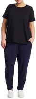 Thumbnail for your product : Eileen Fisher, Plus Size Short-Sleeve Cotton Tee