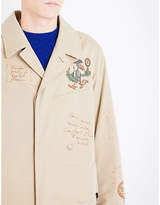 Thumbnail for your product : Burberry Sketch cotton-gabardine trench coat