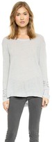 Thumbnail for your product : Wilt Lux Long Sleeve Slouchy Crew Tee