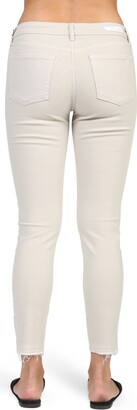 Articles of Society Carly Raw Hem Ankle Crop Skinny Jeans