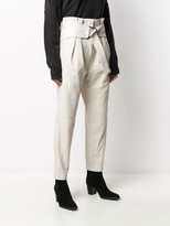 Thumbnail for your product : IRO High-Rise Belted Trousers