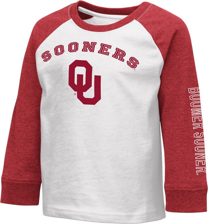 Colosseum Toddlers Oklahoma Sooners Long Sleeve T-Shirt