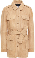 Thumbnail for your product : Walter Baker Joya Belted Suede Jacket