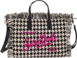 Luxury Soft Houndstooth Print Tote Bag – Fashion CITY