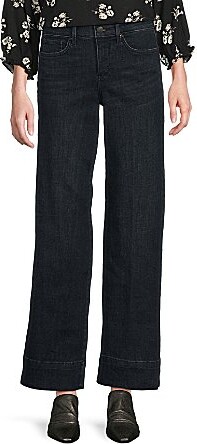 NYDJ Teresa Wide Leg Deep Hemline Lift Tuck