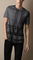 Thumbnail for your product : Burberry Check Print T-Shirt