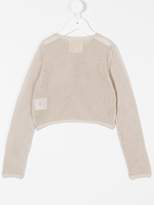 Thumbnail for your product : Douuod Kids open knit cardigan