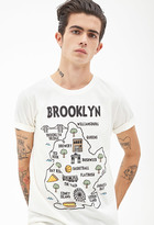Thumbnail for your product : 21men 21 MEN Brooklyn Map Tee