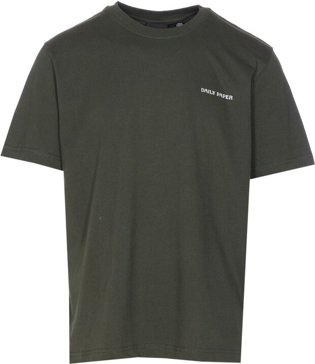 Daily Paper Uomo Logo Print T-Shirt