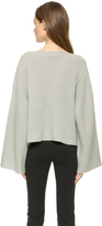 Thumbnail for your product : Donna Karan Easy Cropped Sweater