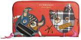 Thumbnail for your product : Burberry Creature appliqué zip around wallet
