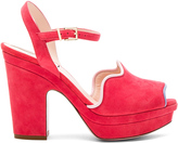 Red Ankle Strap Heels - ShopStyle