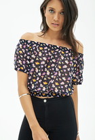Thumbnail for your product : Forever 21 Off-The-Shoulder Floral Top