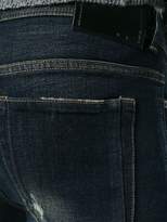 Thumbnail for your product : Diesel Black Gold cropped stretch slim-fit jeans