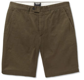 Todd Snyder Hudson Cotton-twill Shorts - Green