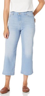 Gloria Vanderbilt Womens Amanda Wide Leg Crop Length Jean 