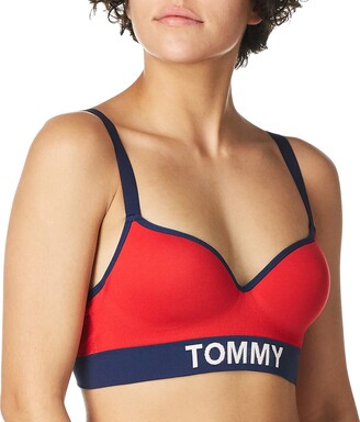 Tommy Hilfiger Women's Seamless Lightly Lined Lounge Bralette - ShopStyle  Bras
