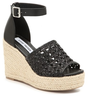 steve madden peep toe wedges