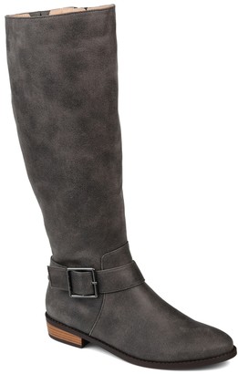 grey riding boots womens