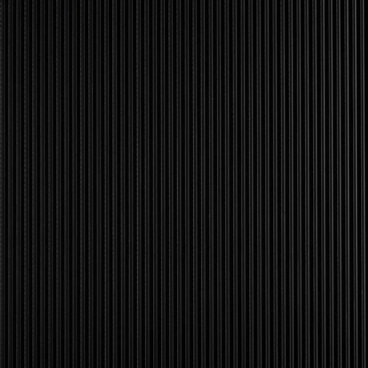 Workforce Black 24 in. x 4 ft. Vinyl V-Groove Commercial Grade Matting