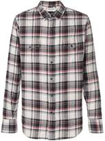 Thumbnail for your product : Saint Laurent plaid fitted shirt