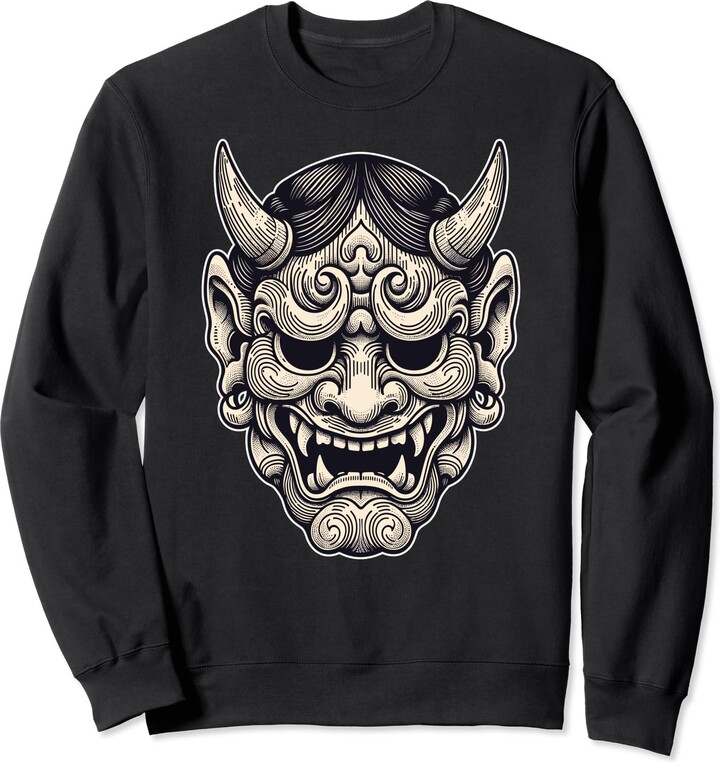 Japanese Oni Mask Aesthetic Japanese Devil Demon Hannya Oni Mask Yokai