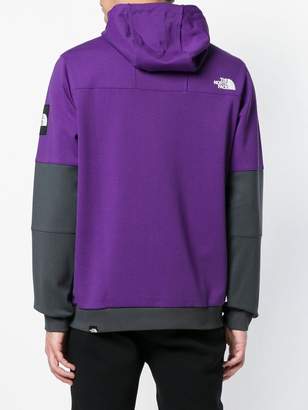The North Face colour block hoodie