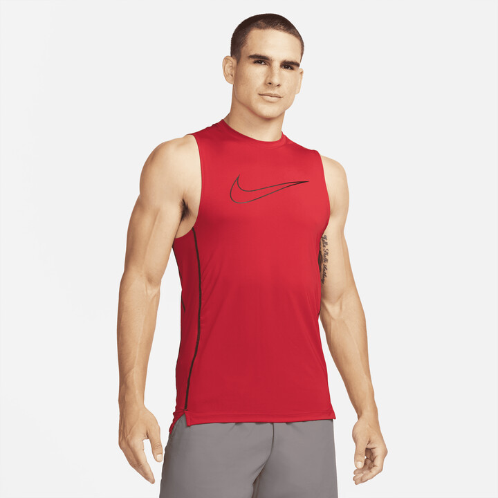 Sleeveless Nike Slim Fit Dri Fit Nike Pro Men's Dri Fit Slim