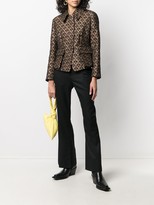Thumbnail for your product : Dries Van Noten Pre-Owned 2000s Single-Breasted Jacquard Jacket