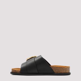 【KHAITE】Thompson フットベッド サンダル / EU36.5 Khaite - Thompson leather sandals Khaite