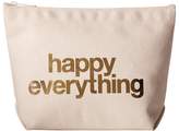 Thumbnail for your product : Dogeared Happy Everything Foil Lil Zip Clutch Handbags
