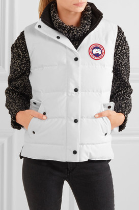 Canada Goose Freestyle Quilted Shell Down Gilet - White