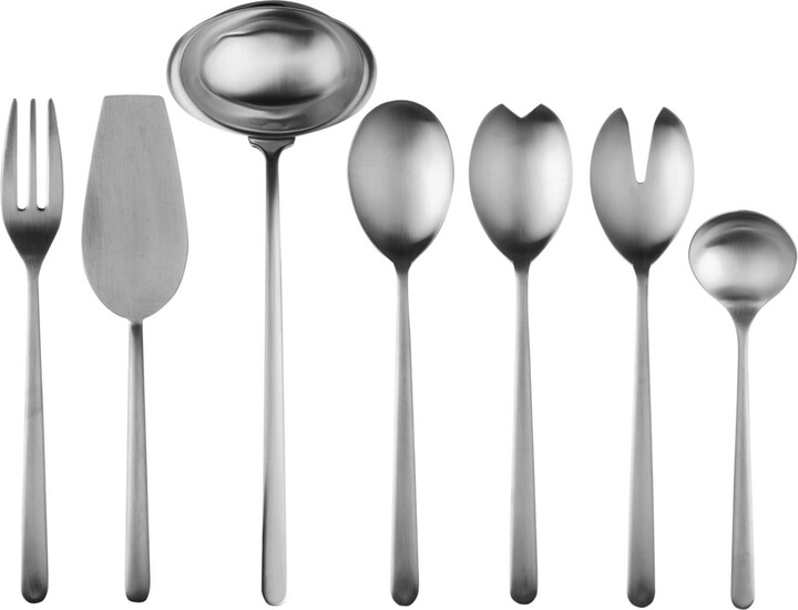 Mepra Linea Ice Full Serving Set, 7 Piece