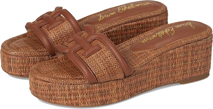 (取寄) サムエデルマン レディース  Sam Edelman women Pauleena Rich Cognac/Cuoio Sam Edelman Pauleena Women's Sandals Rich Cognac/Cuoio : 7.5 M