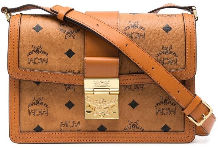 MCM small Tracy monogram crossbody bag - ShopStyle