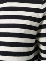 Thumbnail for your product : Iris von Arnim striped long sleeve jumper