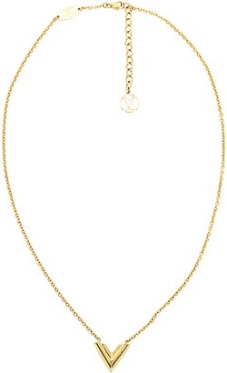 Louis Vuitton Collier Blooming Necklace Ladies' Gold Accessories