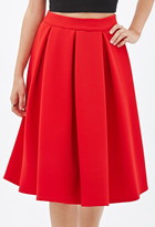 Thumbnail for your product : Forever 21 Textured Midi Skirt