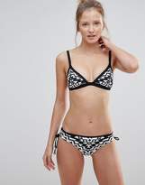 Thumbnail for your product : Seafolly Printed Hipster Bikini Bottoms