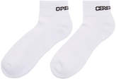Thumbnail for your product : Opening Ceremony White Logo Socks