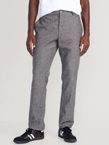 Thumbnail for your product : Old Navy Slim Built-In Flex Rotation Linen-Blend Chino Pants for Men