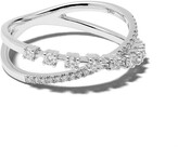 Thumbnail for your product : Dana Rebecca Designs 14kt white gold Ava Bea crossover diamond ring
