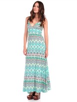 Thumbnail for your product : Veronica M Spaghetti Strap Maxi