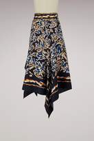 Thumbnail for your product : Peter Pilotto Silk twill skirt