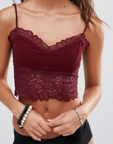 Thumbnail for your product : Free People Midnight Brami Wine Bralette