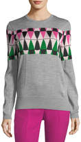 Thumbnail for your product : No.21 Novelty Argyle Wool Sweater