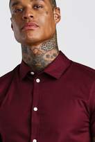 Thumbnail for your product : boohoo Muscle Fit Short Sleeve Shirt